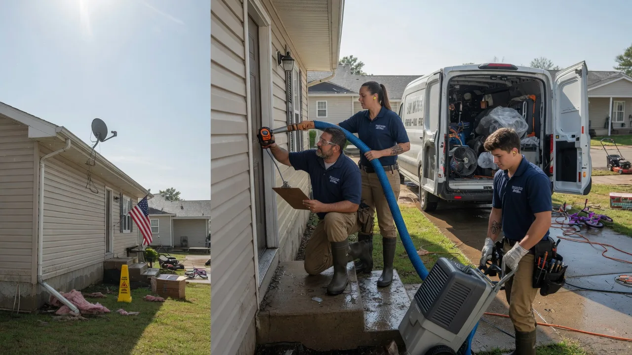 Ceiling Water Damage Restoration in Arcadia, NE near me